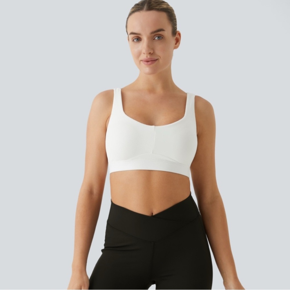 Low Support Crossover Sports Bra